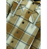 Enos Lumber Jacket med huva för herrar -7969 - Brun Enos Lumber Jacket med huva för herrar -7969 - Brun