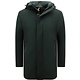 Klassisk parkasjacka för herrar med huva - 8927 - Svart