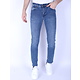 Jeans För Män Med Raka Ben - Normal Passform - DP48 - Blå