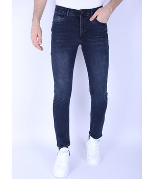 True Rise Regular Fit Jeans Stretch Herr - DP50 - Blå