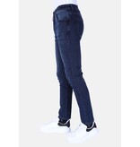 True Rise Regular Fit Jeans Stretch Herr - DP50 - Blå True Rise Regular Fit Jeans Stretch Herr - DP50 - Blå