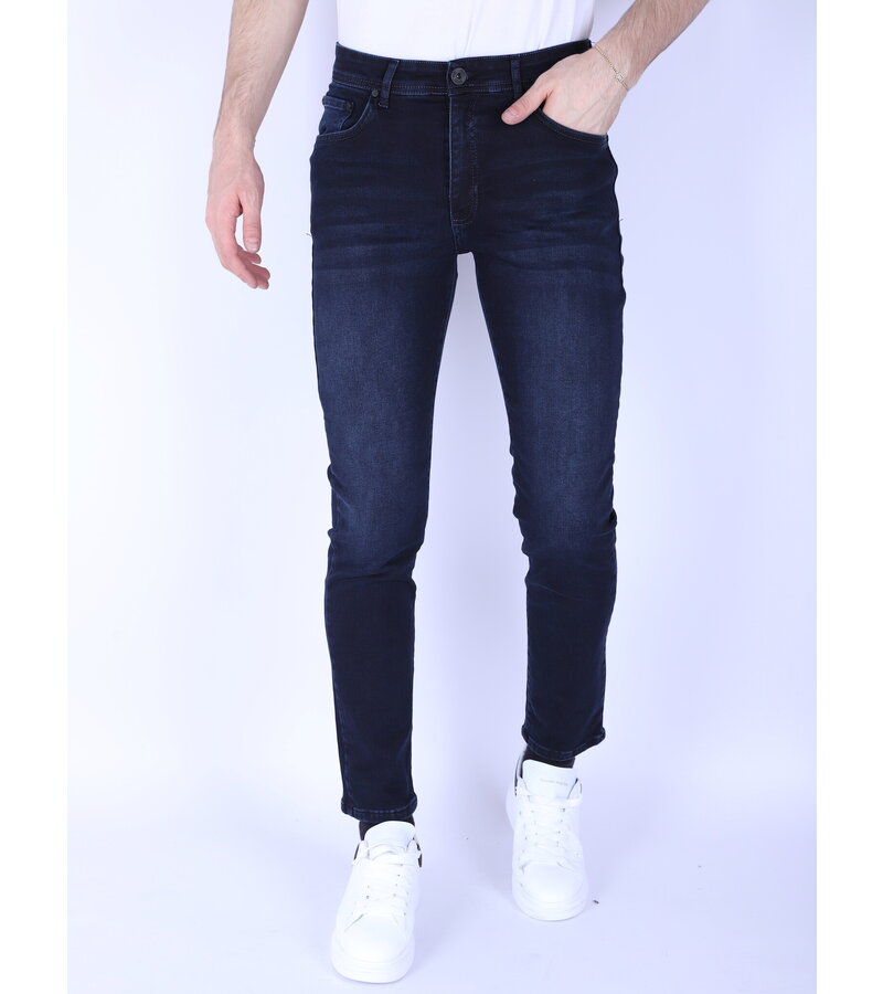 True Rise Jeans Herr Vuxna Regular Fit - DP51 - Blå