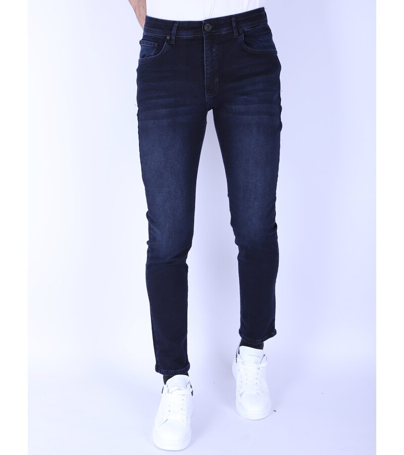 True Rise Jeans Herr Vuxna Regular Fit - DP51 - Blå
