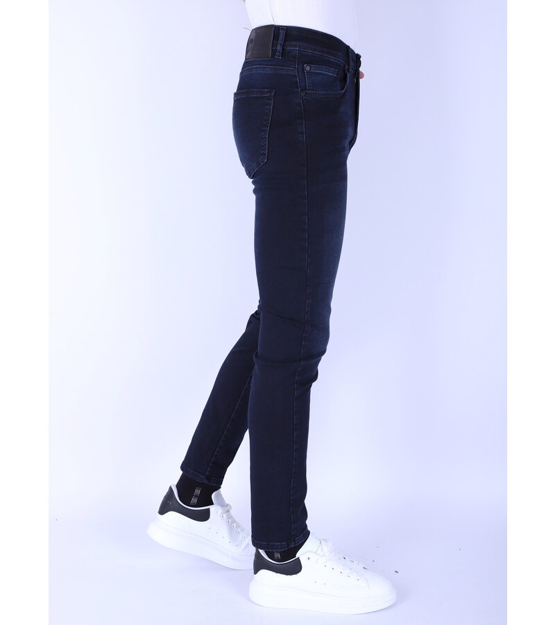 True Rise Jeans Herr Vuxna Regular Fit - DP51 - Blå