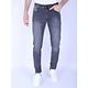 Lätt jeans Herr Vuxna Regular Fit Stretch - DP54 - Grå