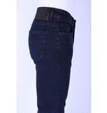 True Rise Jeans Herr Super Stretch Regular Fit Jeans - DP56 - Blå