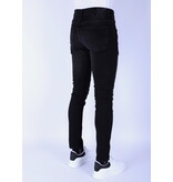 Local Fanatic Slim-Fit hHrrjeans Med Stretch Med Hål - XXA - Svart Local Fanatic Slim-Fit hHrrjeans Med Stretch Med Hål - XXA - Svart
