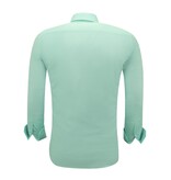 Gentile Bellini Oxford Långärmad Skjorta För Män - Grön Gentile Bellini Oxford Långärmad Skjorta För Män - Grön