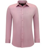 Gentile Bellini Business Plain Oxford Shirt Herr Slim fit - Fuchsia