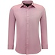 Business Plain Oxford Shirt Herr Slim fit - Fuchsia