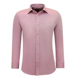 Gentile Bellini Business Plain Oxford Shirt Herr Slim fit - Fuchsia