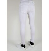 Mario Morato Vita Slitna Jeans för Herr Slim Fit -DP106