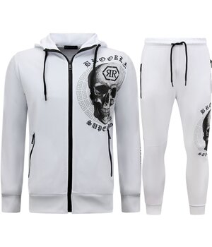 True Rise Joggingdräkt Herr Vuxen - Husdräkt - Overalldräkt - 2673 - Vit