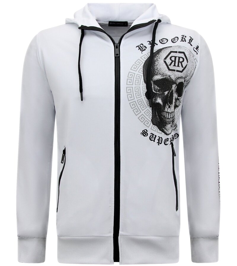 Top Star Joggingdräkt Herr Vuxen - Husdräkt - Overalldräkt - 2673 - Vit