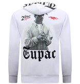 Top Star Joggingdräkter Herr Tupac - Träningsoveraller 2Pac- House suits - 10997 - Vit