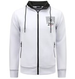 Top Star Joggingdräkter Herr Tupac - Träningsoveraller 2Pac- House suits - 10997 - Vit