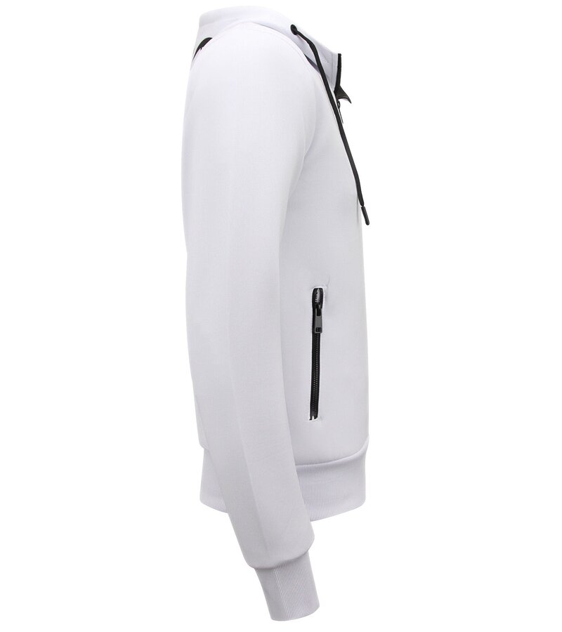 Top Star Joggingdräkter Herr Tupac - Träningsoveraller 2Pac- House suits - 10997 - Vit