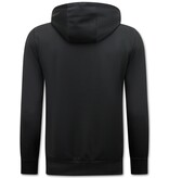 Top Star Tupac Shakur joggingdräkt för herrar - Hemmakostym - 2Pac Träningsoverall - 267 - Svart