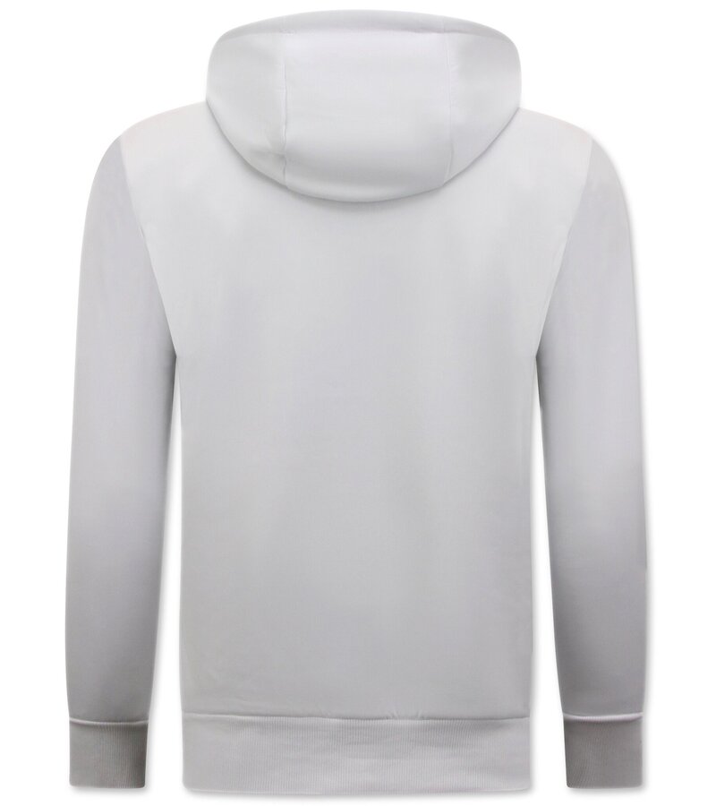 Top Star Träningsoverall Herr Tupac Shakur - Homesuit - 2Pac Joggingdräkt - 267 - Vit