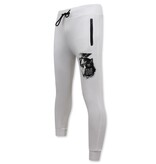 Top Star Träningsoverall Herr Tupac Shakur - Homesuit - 2Pac Joggingdräkt - 267 - Vit