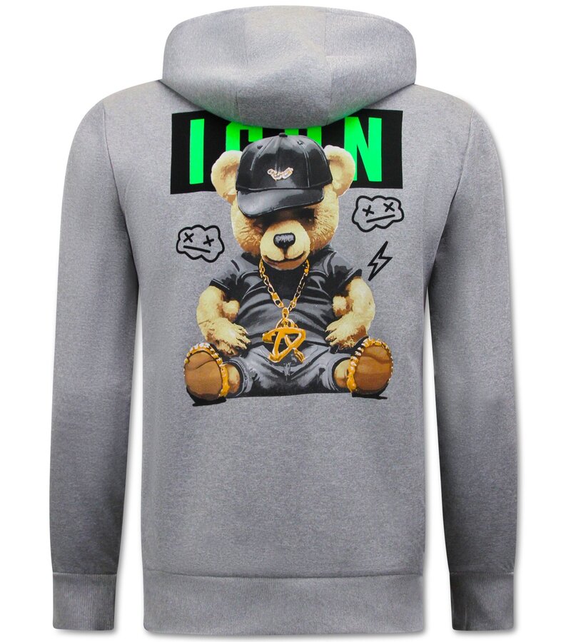 TopStar House Suit Herr ICON Print - Träningsoverall - Joggingoverall - 1001 - Grå