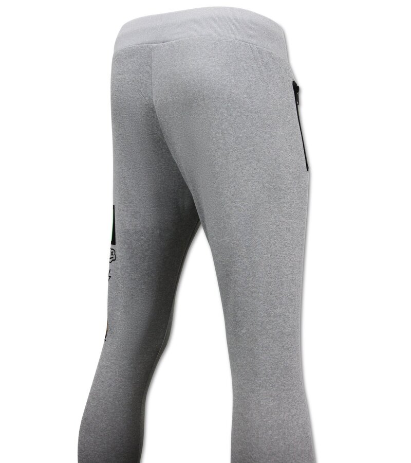 TopStar House Suit Herr ICON Print - Träningsoverall - Joggingoverall - 1001 - Grå