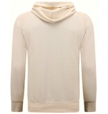 Enos Hoodie Herr - Klassiska huvtröjor med huva - Beige