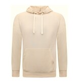 Enos Hoodie Herr - Klassiska huvtröjor med huva - Beige