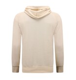 Enos Hoodie Herr - Klassiska huvtröjor med huva - Beige