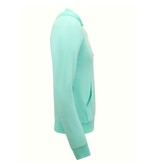 Enos Hoodie Herr - Urban Classic Basic Hoodie - Mintgrön Enos Hoodie Herr - Urban Classic Basic Hoodie - Mintgrön