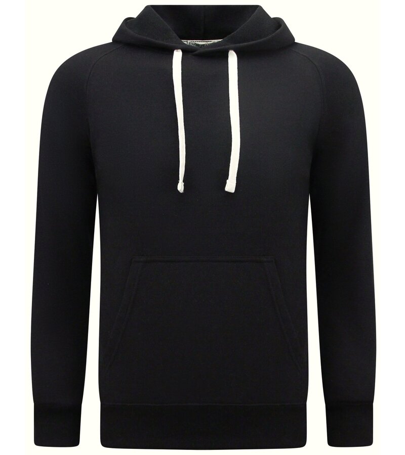Enos Hoodie Herr - Classic Blanco Luvtröja - Svart