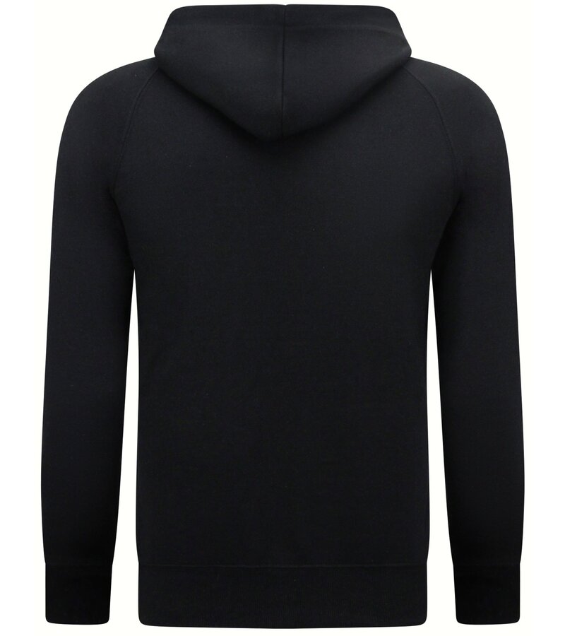 Enos Hoodie Herr - Classic Blanco Luvtröja - Svart