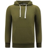 Enos Hoodie Herr - Sweatshirt med huva - Khaki Enos Hoodie Herr - Sweatshirt med huva - Khaki