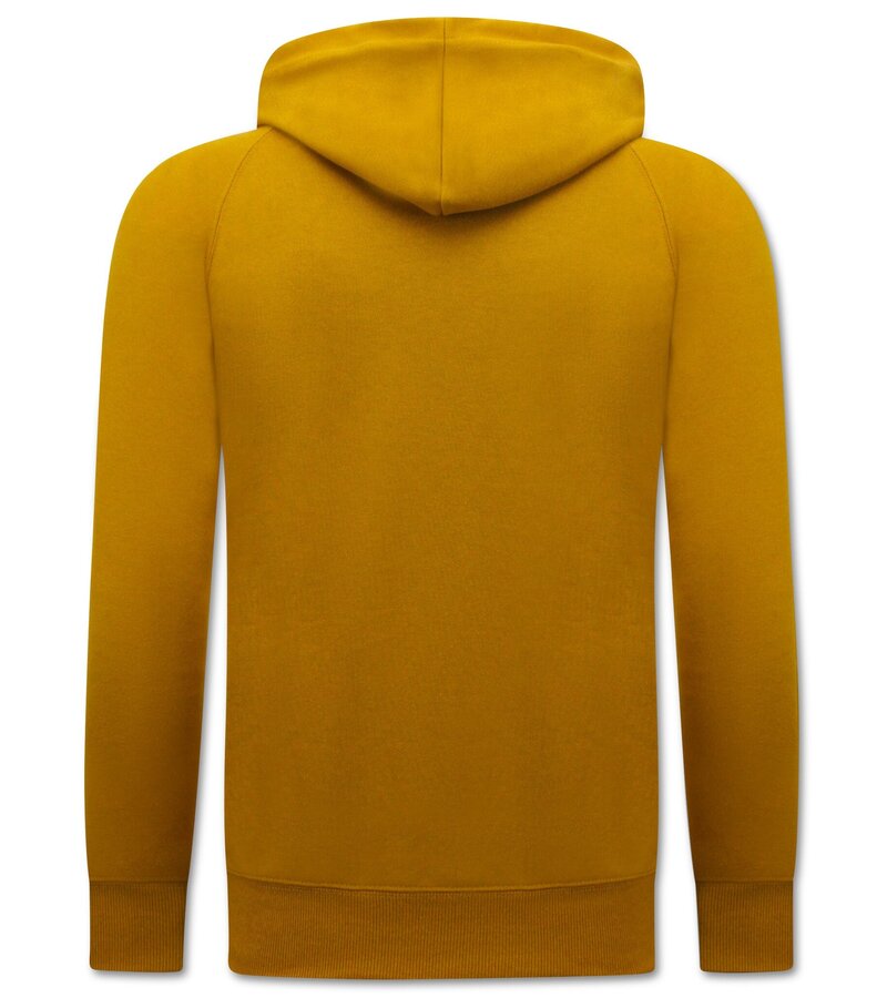 Enos Hoodie Herr - Tröja med huva - Brun