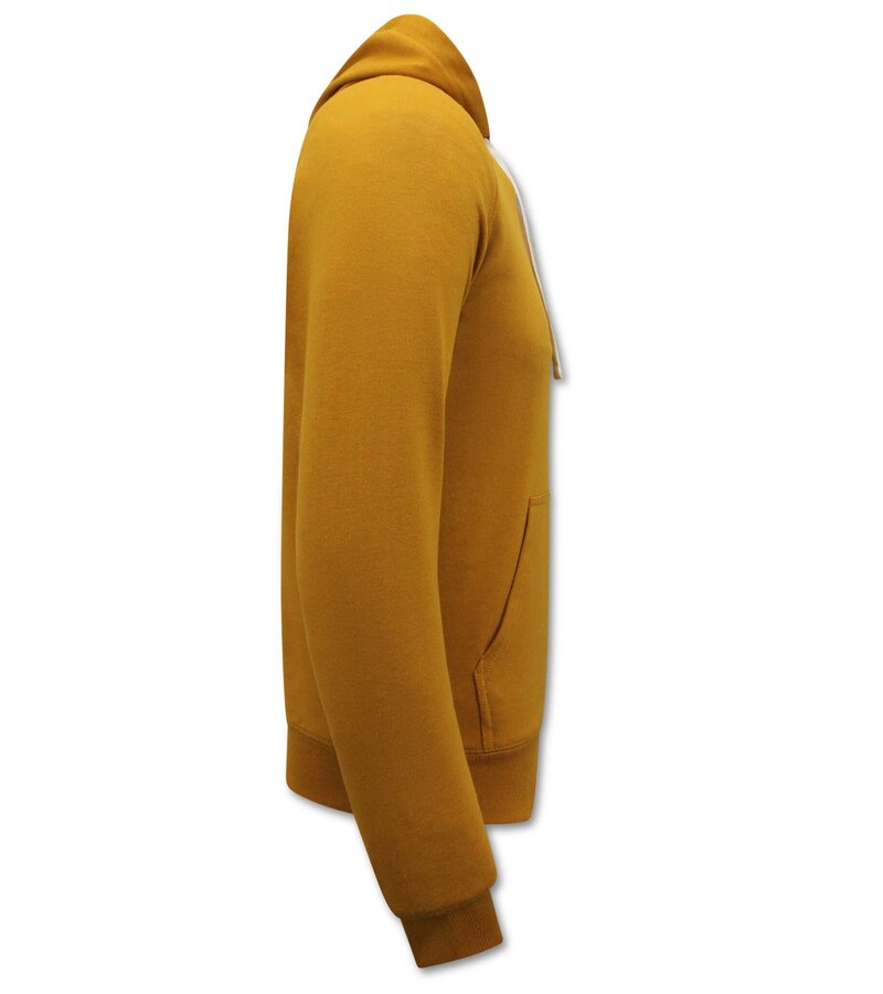 Enos Hoodie Herr - Tröja med huva - Brun