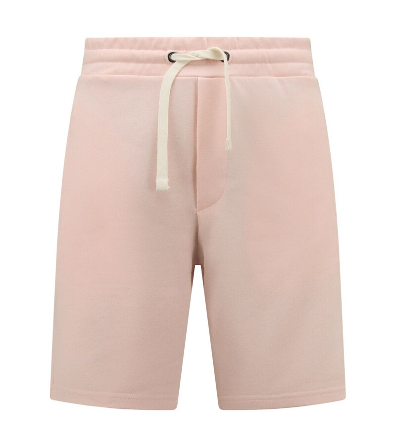 Enos Hoodie Herr med dragkedja - Joggingshorts Herr - SET - Rosa