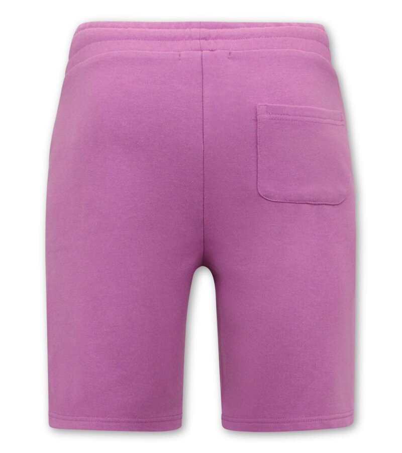 Enos Hoodie med dragkedja för män - Snygga joggingbyxor för män - SET - Lila