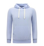 Enos Hoodie Men - Korta joggingbyxor för män - SET - Ljusblå Enos Hoodie Men - Korta joggingbyxor för män - SET - Ljusblå