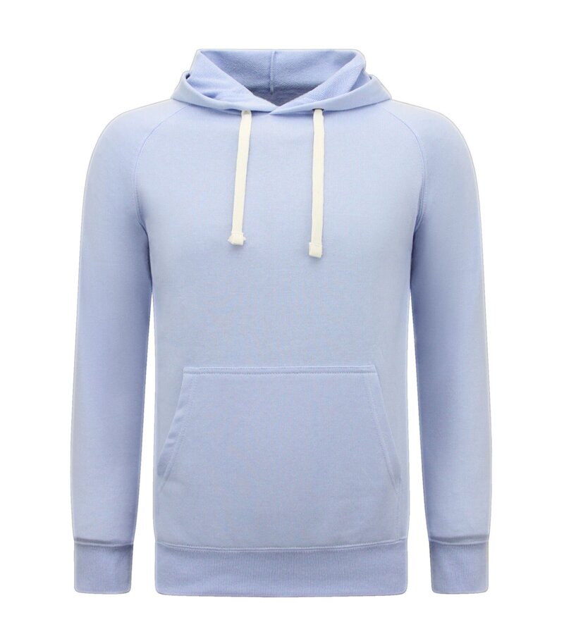 Enos Hoodie Men - Korta joggingbyxor för män - SET - Ljusblå