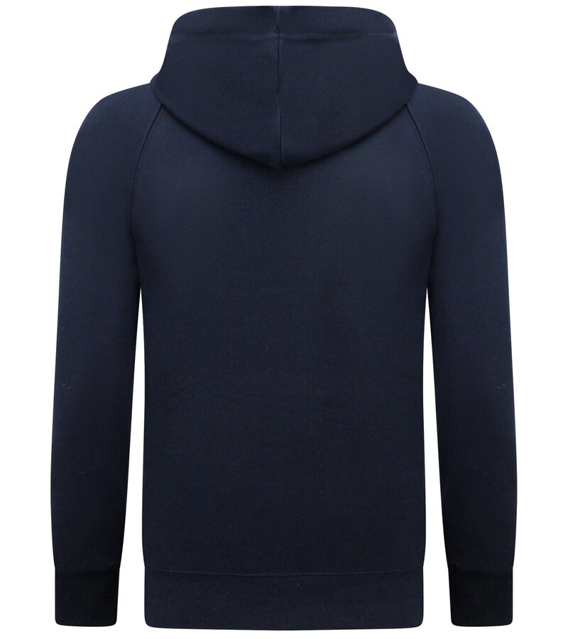 Enos Hoodie Herr - Shorts Herr - SET- Mörkblå