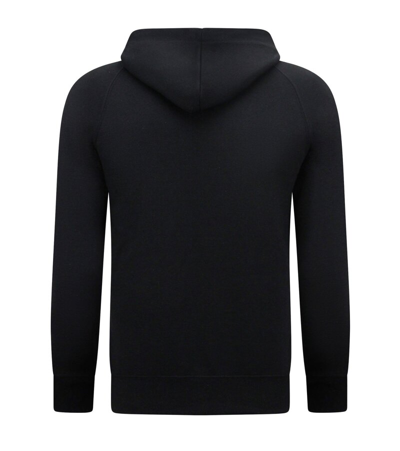 Enos Hoodie Herr - Sweatshirt Short Herr - SET - Svart
