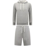 Enos Hoodie Herr - Joggingshorts Herr - SET - Grå Enos Hoodie Herr - Joggingshorts Herr - SET - Grå