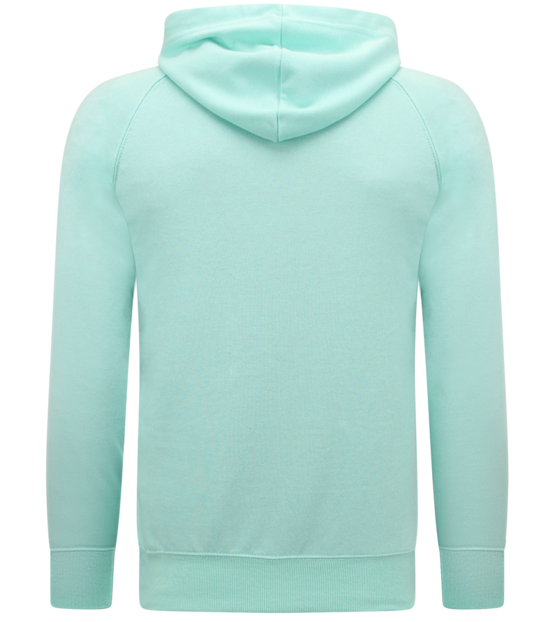 Enos Hoodie Herr - Joggingshorts Herr - SET - Mintgrön