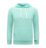 Enos Hoodie Herr - Joggingshorts Herr - SET - Mintgrön Enos Hoodie Herr - Joggingshorts Herr - SET - Mintgrön