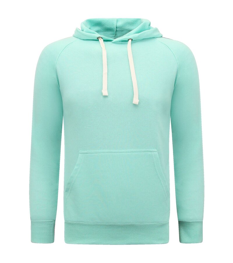 Enos Hoodie Herr - Joggingshorts Herr - SET - Mintgrön