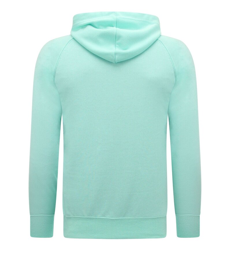 Enos Hoodie Herr - Joggingshorts Herr - SET - Mintgrön