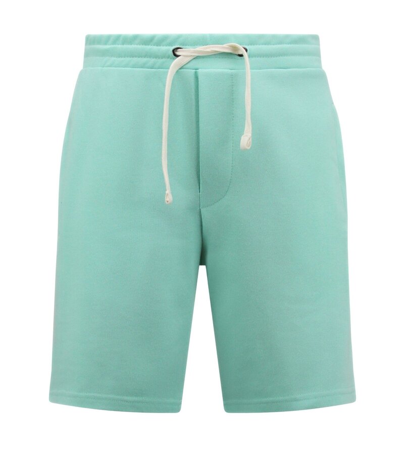 Enos Hoodie Herr - Joggingshorts Herr - SET - Mintgrön