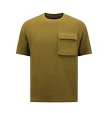 True Rise Ribbat överdimensionerat sommarset för män - SET - Brun