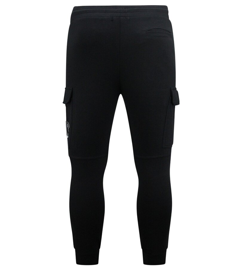 Enos Sweatpants Men Slim Fit - Sweatpants med fickor - Svart
