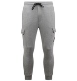 Enos Sweatpants Slim Fit för herr - Sweatpants med fickor - Grå Enos Sweatpants Slim Fit för herr - Sweatpants med fickor - Grå